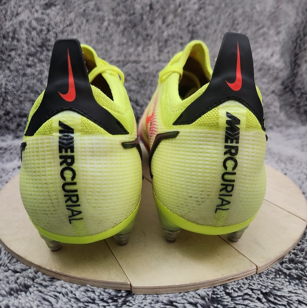 Nike Mercurial Vapor 14 Elite SG-Pro AC Volt' CV0988-761 Men’s Size 12.5 - Picture 7 of 9